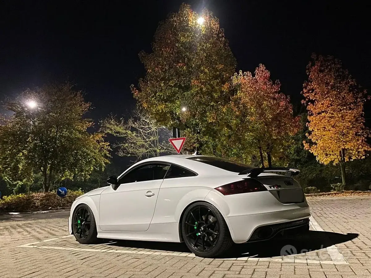 Usata Audi TT RS 340 CV (250 kW) 2010 Bianco Coupé