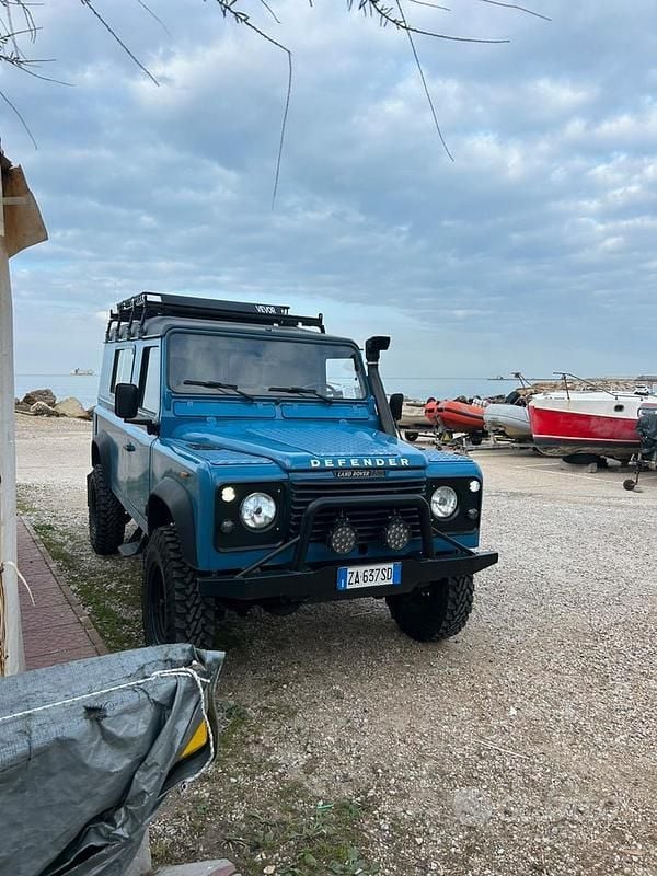 Usata Land Rover Defender 1990 Blu SUV
