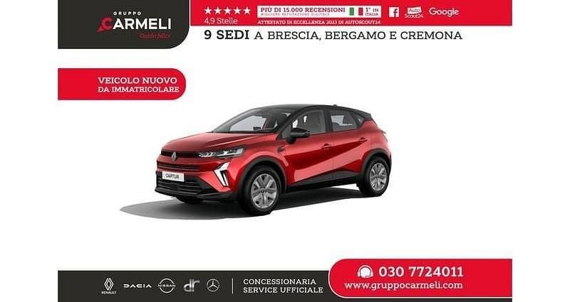 Nuova Renault Captur Evolution 122 CV (89 kW) 2026 Rosso SUV
