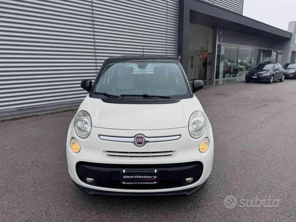 Usata Fiat 500L Lounge 84 CV (61 kW) 2015 Bianco Monovolume