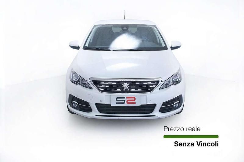 Usata Peugeot 308 Allure 131 CV (96 kW) 2020 Bianco Utilitaria