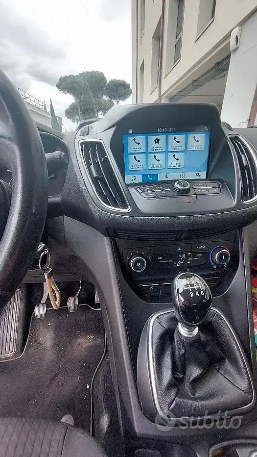 Usata Ford C-MAX 95 CV (69 kW) 2017 Bianco Monovolume