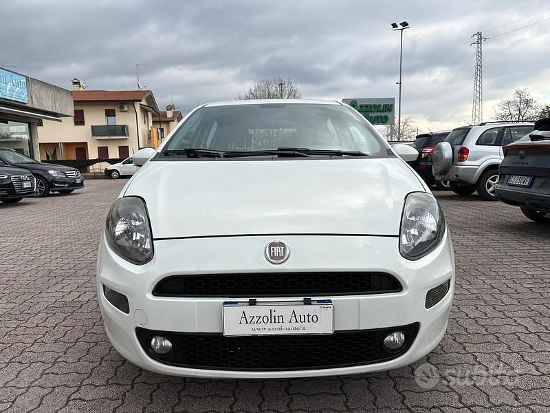 Usata Fiat Punto Evo 75 CV (55 kW) 2014 Bianco Utilitaria