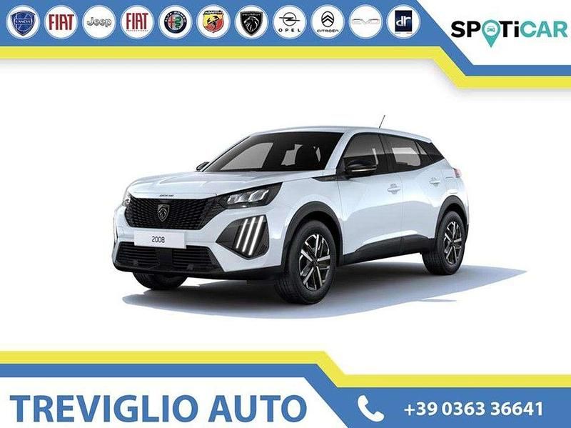 Bianco Nuova 2025 Peugeot 2008 Allure SUV | 23.670 € (Super prezzo) - Immagine 1/4