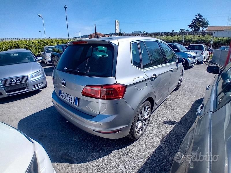Occasion VW Golf Sportsvan Highline 110 PK (80 kW) 2015 Grijs MPV
