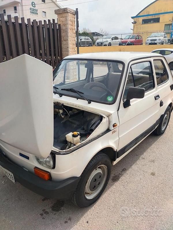 Usata Fiat 126 24 CV (17 kW) 1986 Bianco Utilitaria