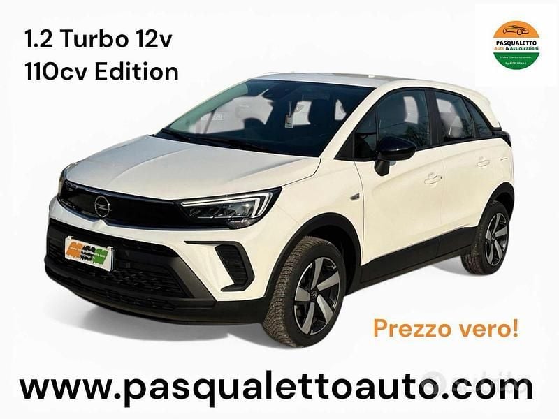 Usata Opel Crossland X Edition 110 CV (80 kW) 2023 Grigio SUV