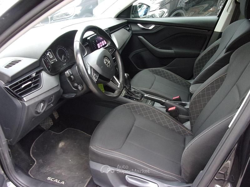 Usata Skoda Scala 116 CV (85 kW) 2019 Nero Utilitaria