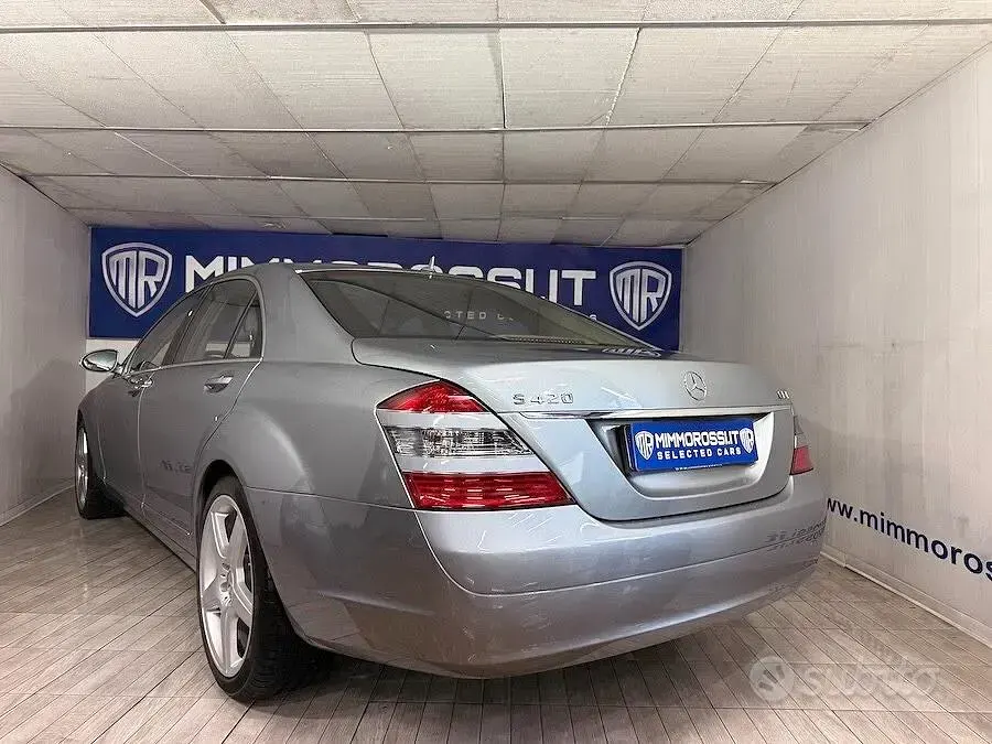 Usata Mercedes S420 Avantgarde 320 CV (235 kW) 2008 Grigio Berlina