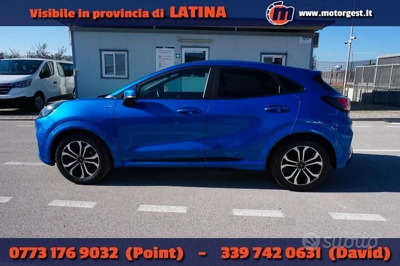Usata Ford Puma ST-Line X 120 CV (88 kW) 2021 Blu SUV
