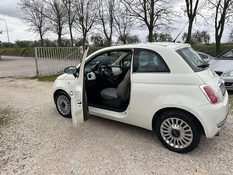 Usata Fiat 500 Lounge 75 CV (55 kW) 2007 Bianco Utilitaria