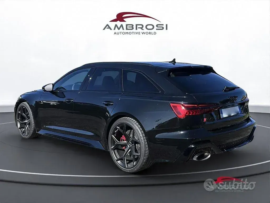 Usata Audi RS6 Performance 630 CV (463 kW) 2025 Nero Station wagon