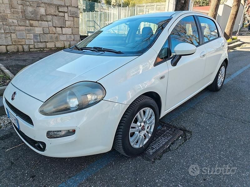 Usata Fiat Punto 75 CV (55 kW) 2015 Bianco Utilitaria