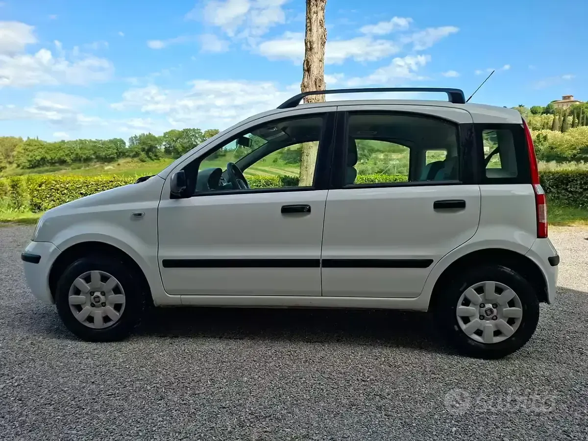 Usata Fiat Panda 69 CV (50 kW) 2005 Bianco Utilitaria