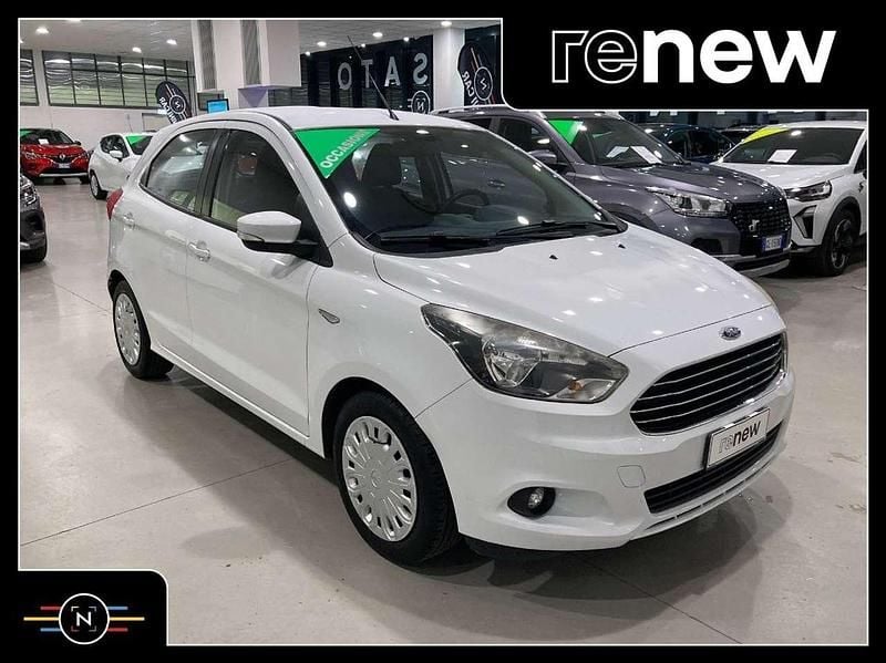 Bianco pastello Usata 2018 Ford Ka Plus Ultimate Due volumi | 9300 € (Buon prezzo) - Immagine 1/4