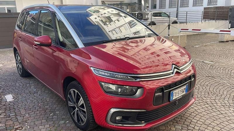 Usata Citroën C4 SpaceTourer Shine 163 CV (119 kW) 2019 Rosso Monovolume