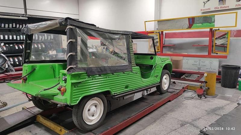 Usata Citroën Méhari 29 CV (21 kW) 1978 Verde Cabrio