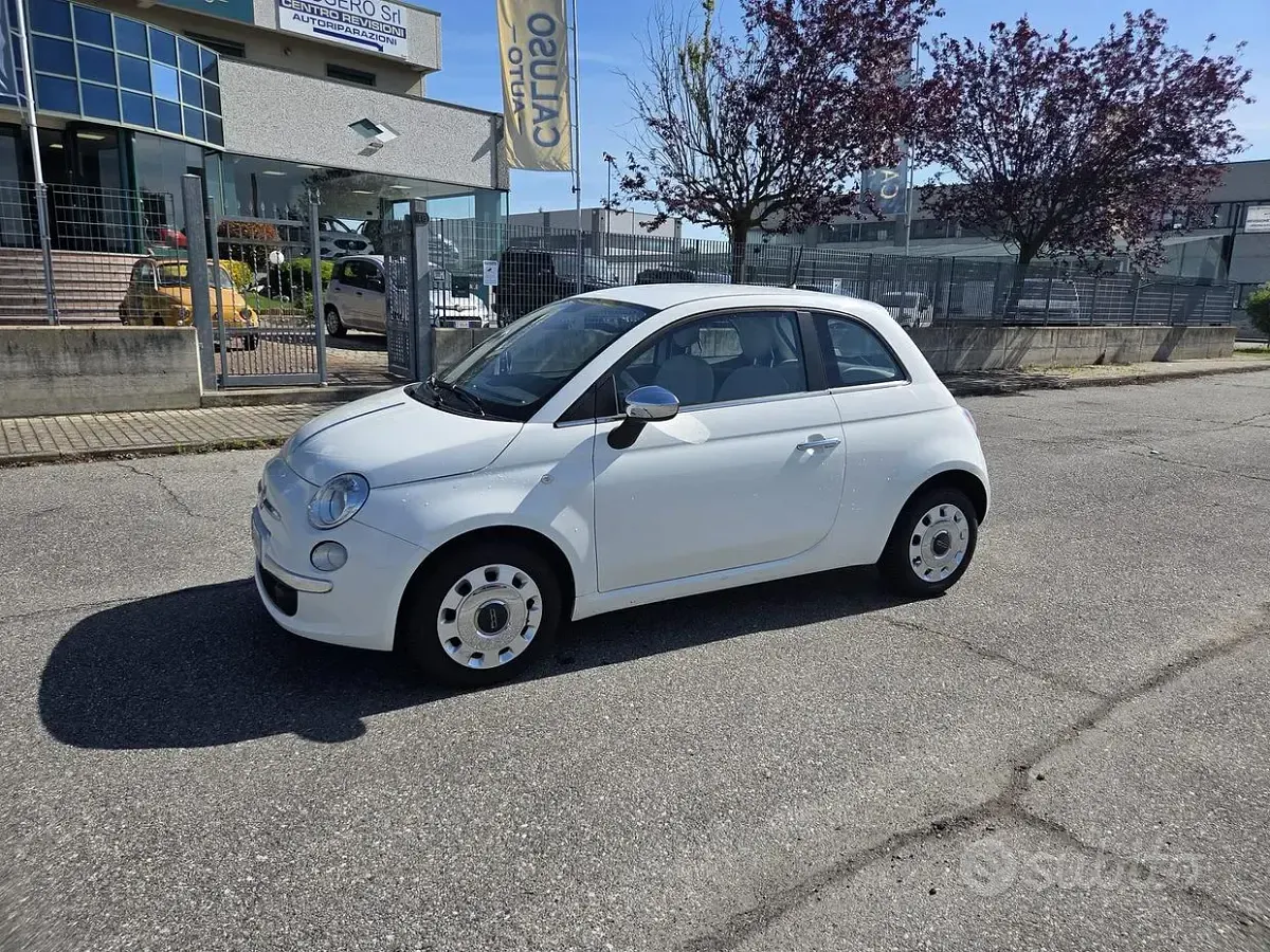 Usata Fiat 500 69 CV (50 kW) 2013 Bianco Berlina