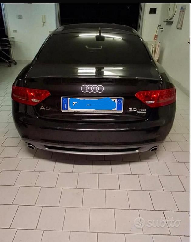 Usata Audi A5 240 CV (176 kW) 2010 Nero Coupé