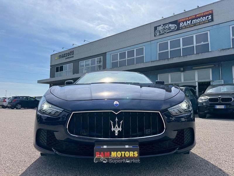 Usata Maserati Ghibli 250 CV (183 kW) 2015 Blu Coupé