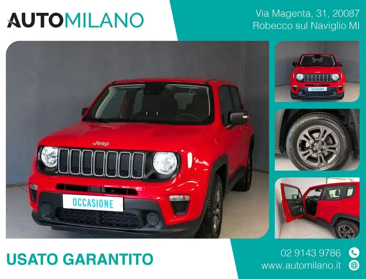 Usata Jeep Renegade Longitude 120 CV (88 kW) 2022 SUV