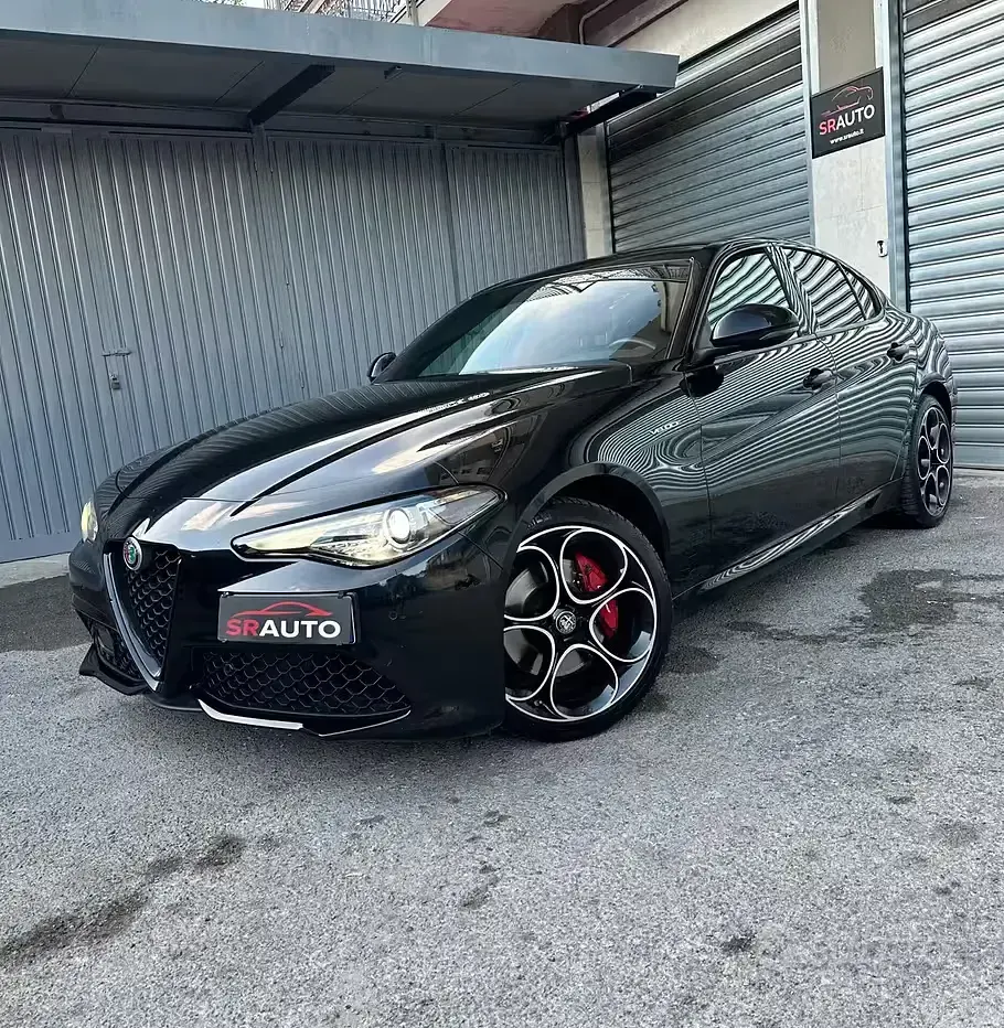 Usata Alfa Romeo Giulia Veloce 211 CV (155 kW) 2022 Nero Berlina