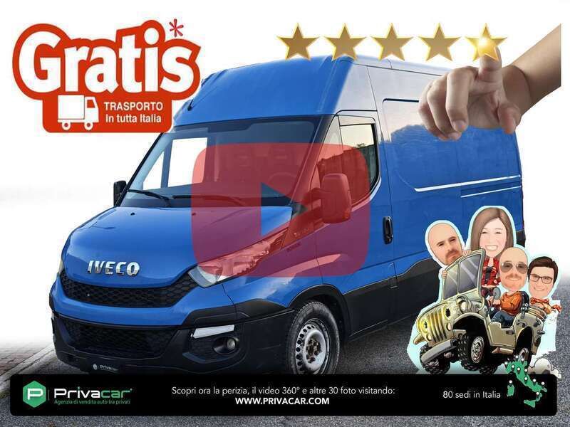 Usata Iveco Daily 126 CV (92 kW) 2016 Blu Furgone