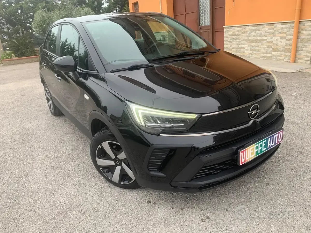 Usata Opel Crossland X 120 CV (88 kW) 2021 Nero SUV