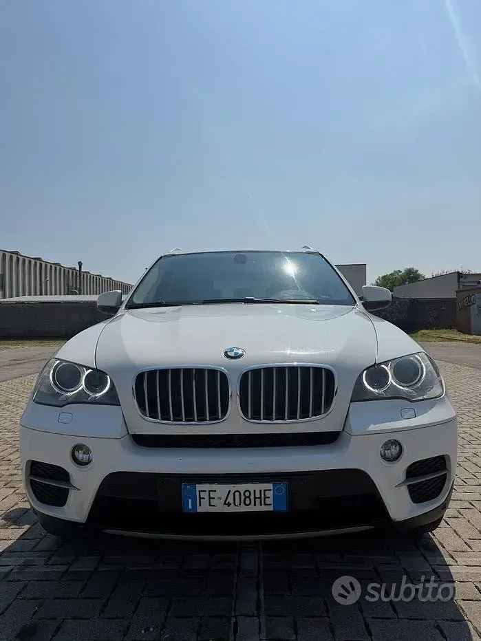 Usata BMW X5 245 CV (180 kW) 2013 Bianco SUV