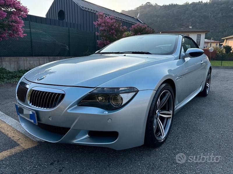 Grigio Usata 2007 BMW M6 Efficient Dynamics Cabrio | 42.990 € - Immagine 1/4