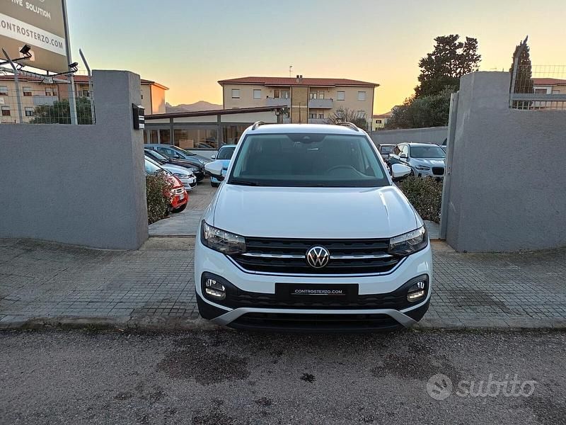 Usata VW T-Cross Style 115 CV (84 kW) 2021 Bianco SUV