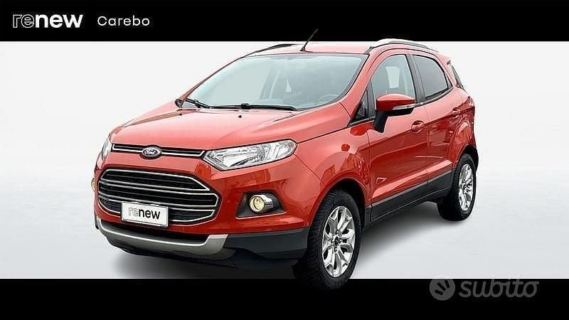 Usata Ford Ecosport Titanium S 125 CV (91 kW) 2017 Arancione SUV