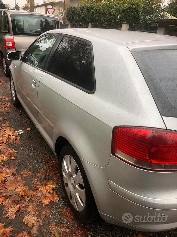 Usata Audi A3 Attraction 140 CV (102 kW) 2007 Grigio Utilitaria