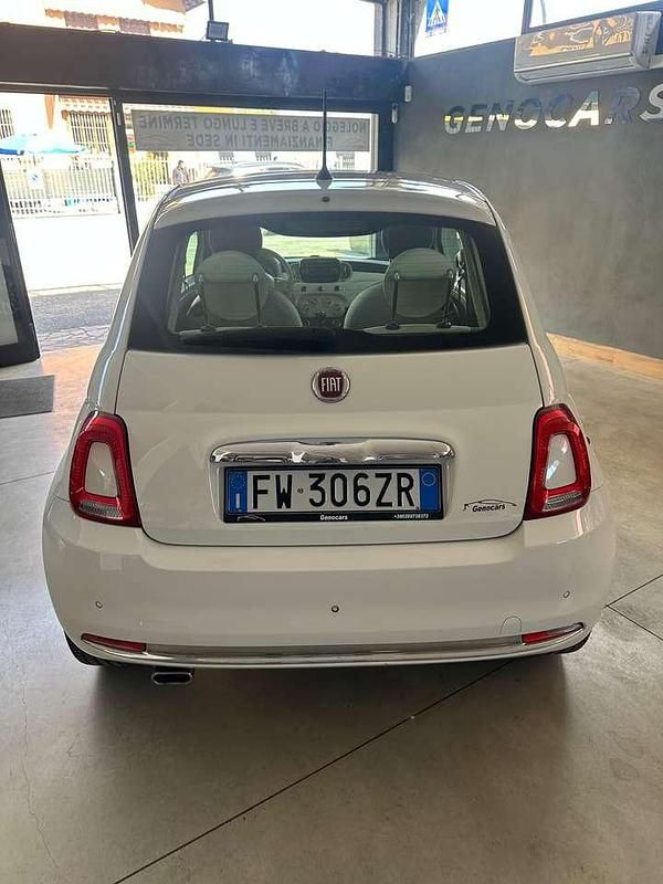 Usata Fiat 500 Lounge 69 CV (50 kW) 2019 Bianco Utilitaria
