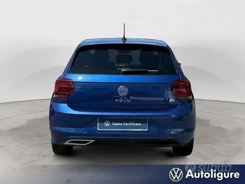 Usata VW Polo Highline 95 CV (69 kW) 2020 Blu Utilitaria