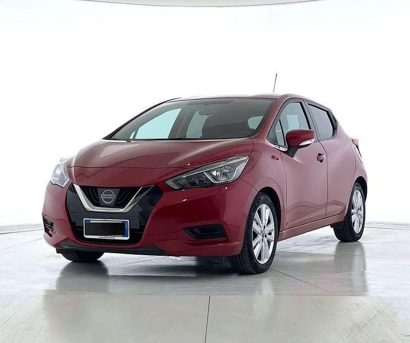 Usata Nissan Micra Acenta 101 CV (74 kW) 2020 Rosso Berlina