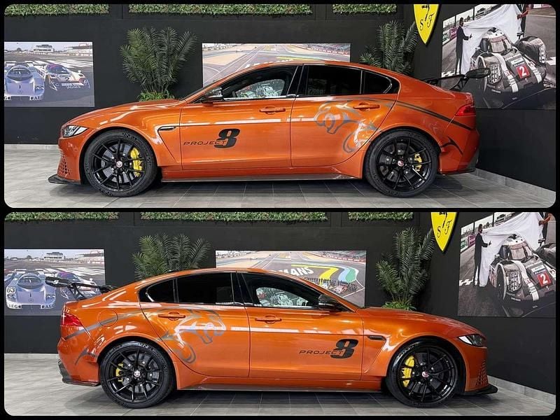 Usata Jaguar XE Supercharged 600 CV (441 kW) 2017 Valencia orange metallic Berlina