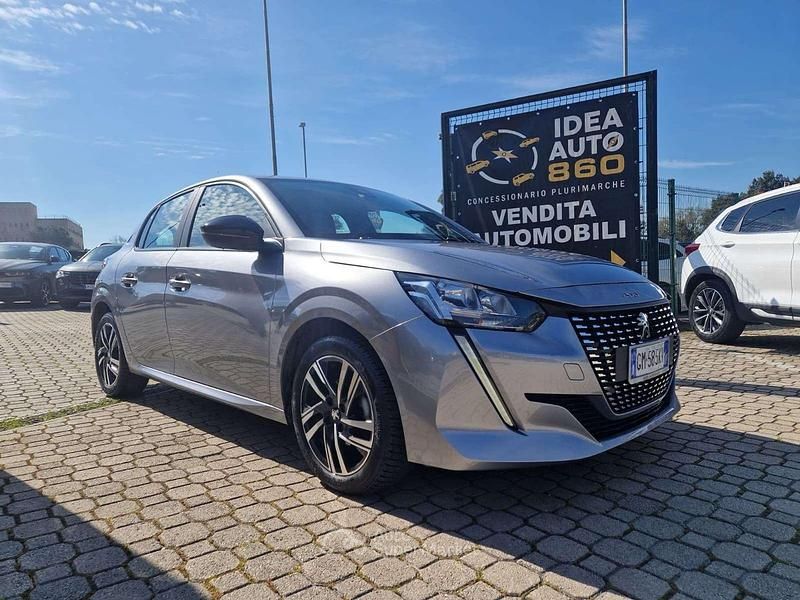 Usata Peugeot 208 Active 75 CV (55 kW) 2022 Grigio Utilitaria