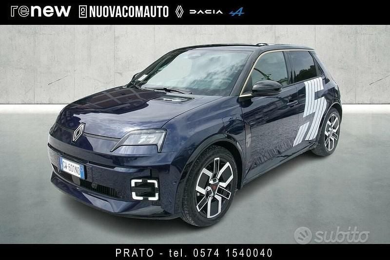 Usata Renault R5 Iconic 110 kW (150 CV) 2024 Nero Utilitaria