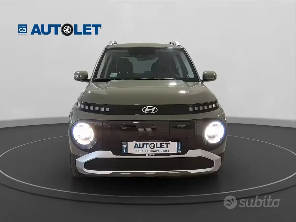 Usata Hyundai Inster 27 kW (38 CV) 2025 Verde Utilitaria