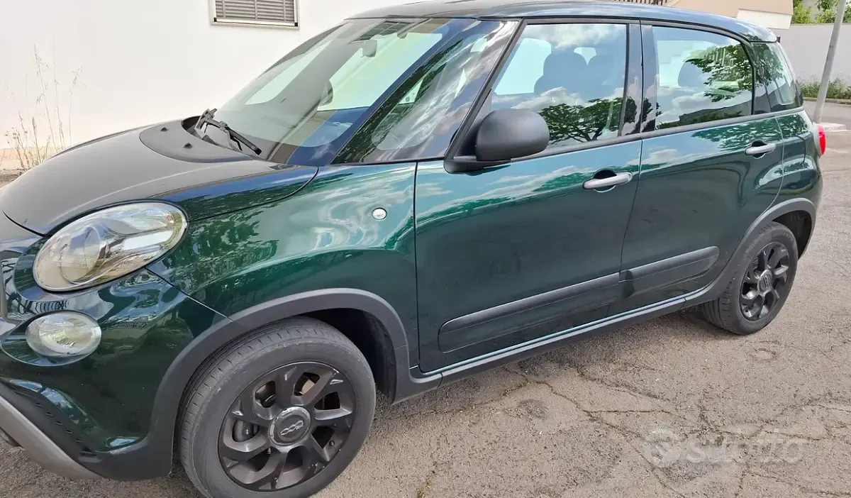 Usata Fiat 500L 95 CV (69 kW) 2019 Verde Monovolume