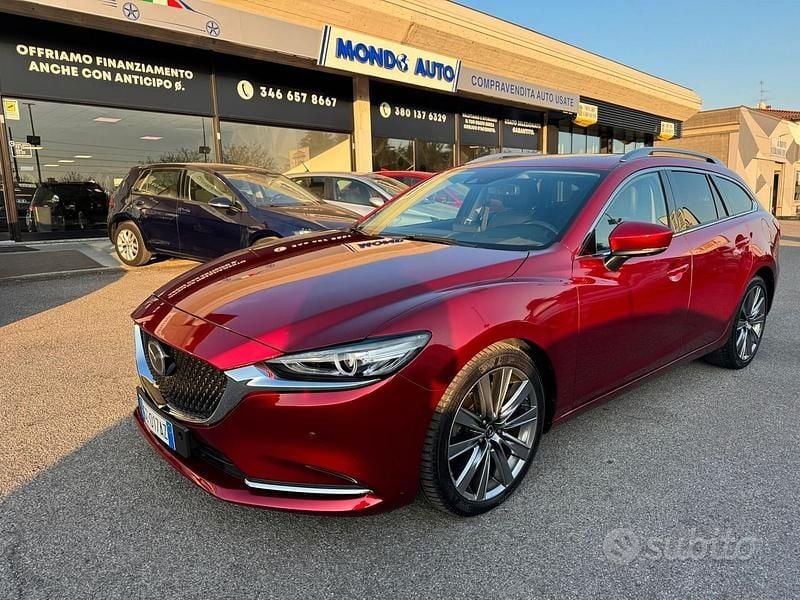 Usata Mazda 6 Signature 184 CV (135 kW) 2020 Rosso Station wagon
