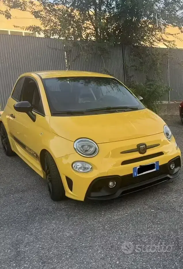 Usata Abarth 595 Competizione 180 CV (132 kW) 2018 Giallo Utilitaria