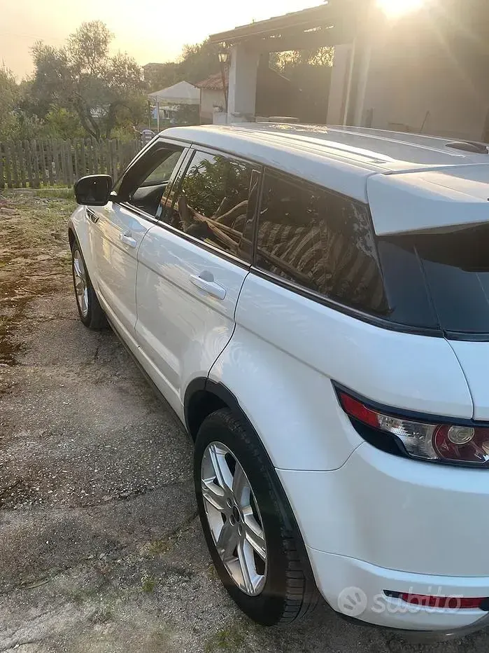 Usata Land Rover Range Rover evoque Dynamic 150 CV (110 kW) 2012 Bianco SUV