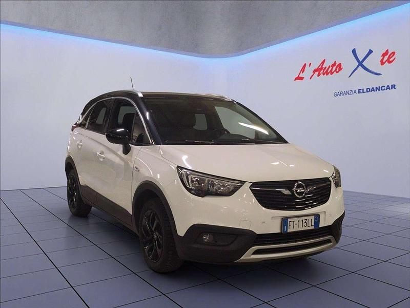 Usata Opel Crossland X Ultimate 102 CV (75 kW) 2018 Bianco metallizzato SUV