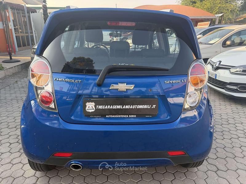 Usata Chevrolet Spark LT 82 CV (60 kW) 2011 Blu/azzurro Utilitaria
