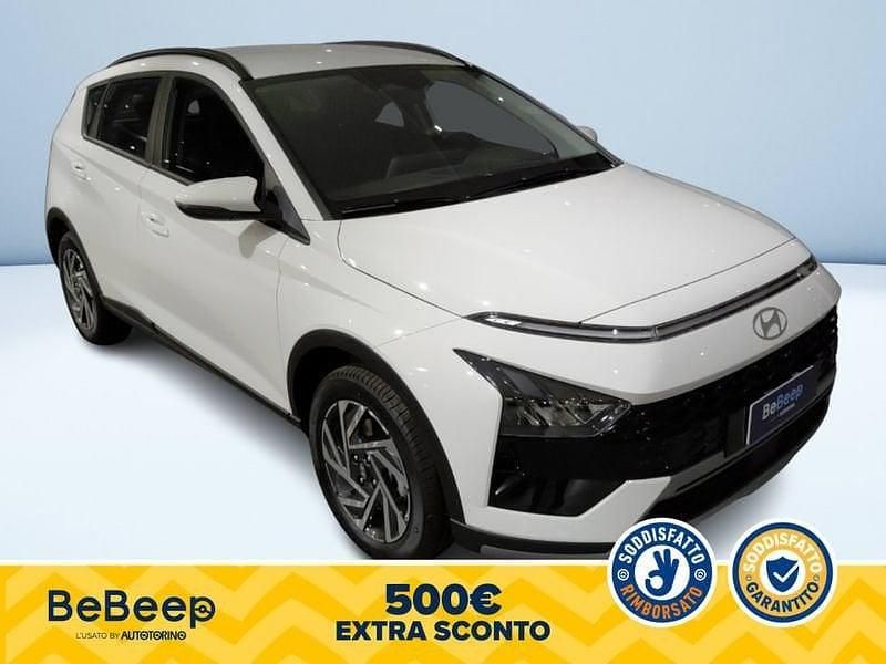 Nuova Hyundai Bayon 90 CV (66 kW) 2025 Bianco pastello SUV
