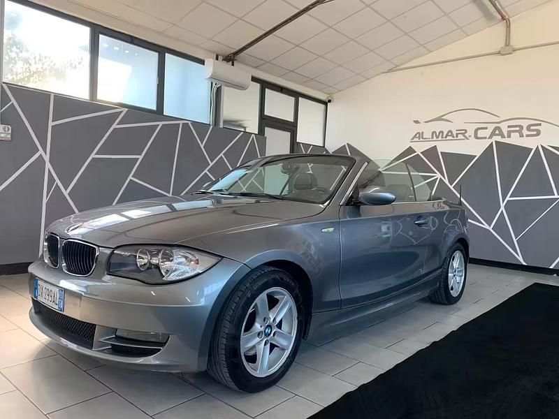 Usata BMW 120 Cabriolet 177 CV (130 kW) 2009 Grigio Cabrio