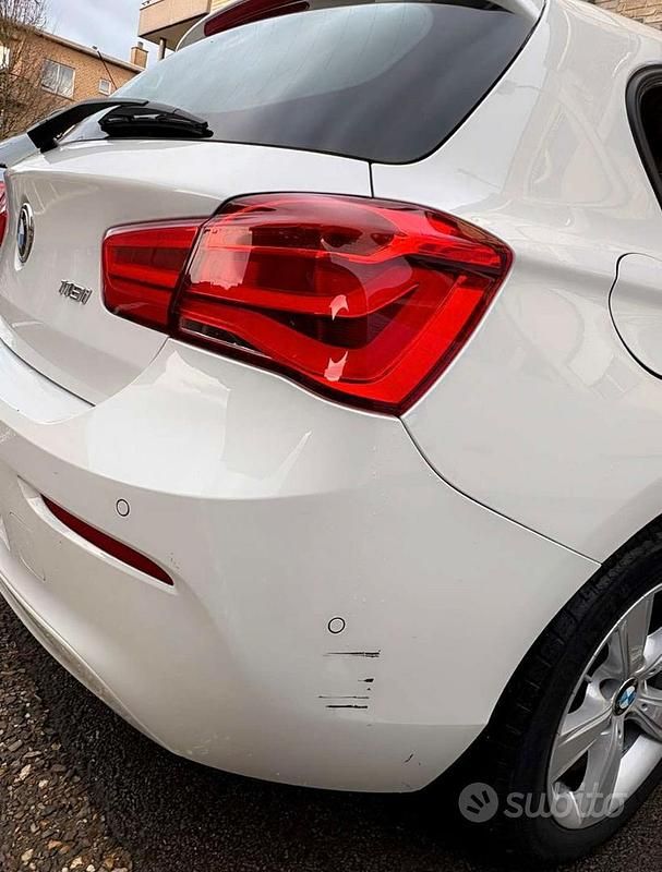 Usata BMW 118 136 CV (100 kW) 2019 Bianco Utilitaria