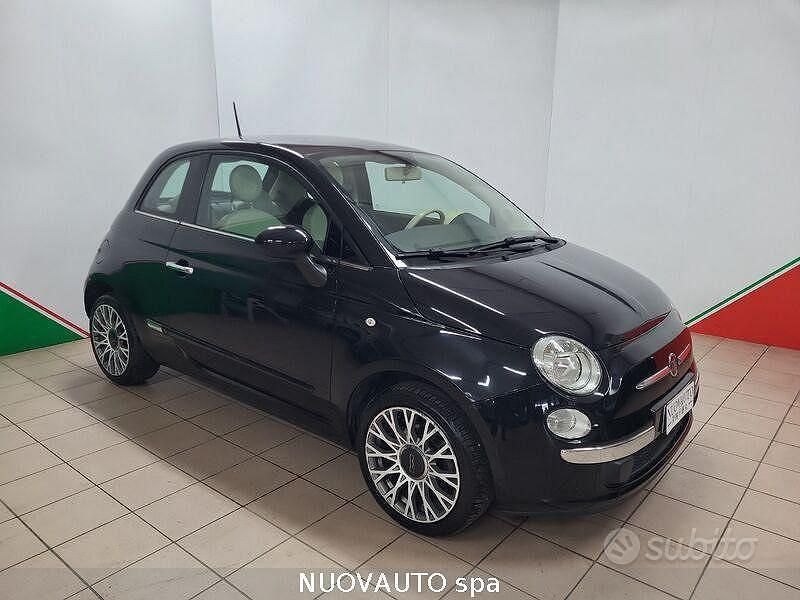 Usata Fiat 500 Lounge 69 CV (50 kW) 2015 Nero Berlina